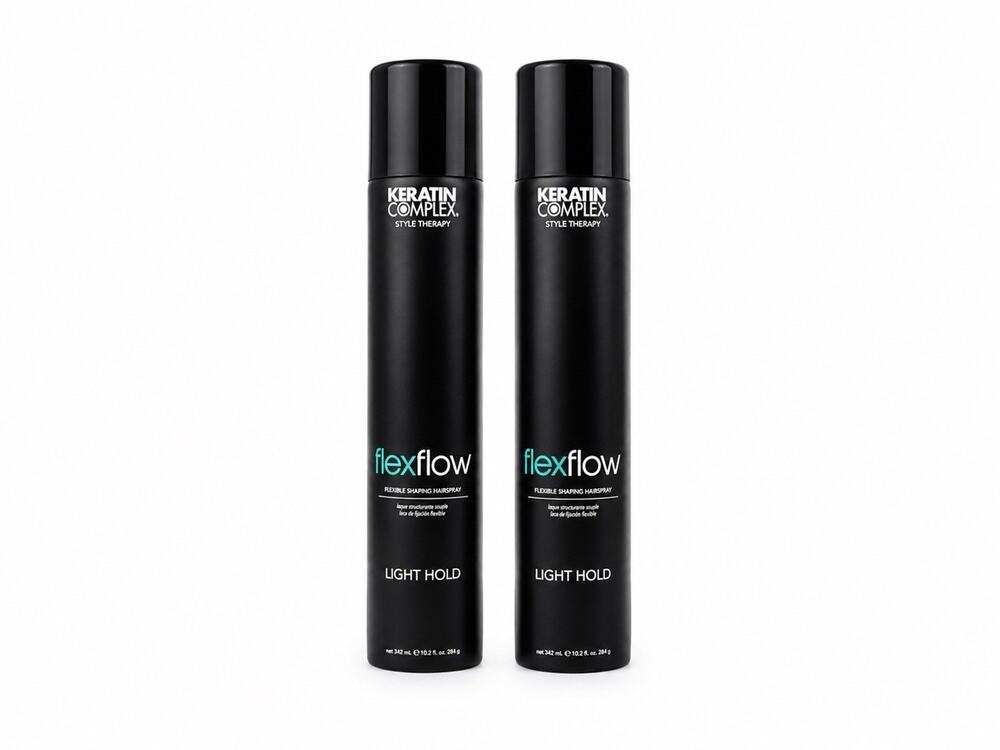 Keratin Complex Flex Flow Light Hold Hair Spray 10.2 fl oz Lot of 2